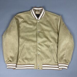 Abercrombie & Fitch Beige Bomber Jacket